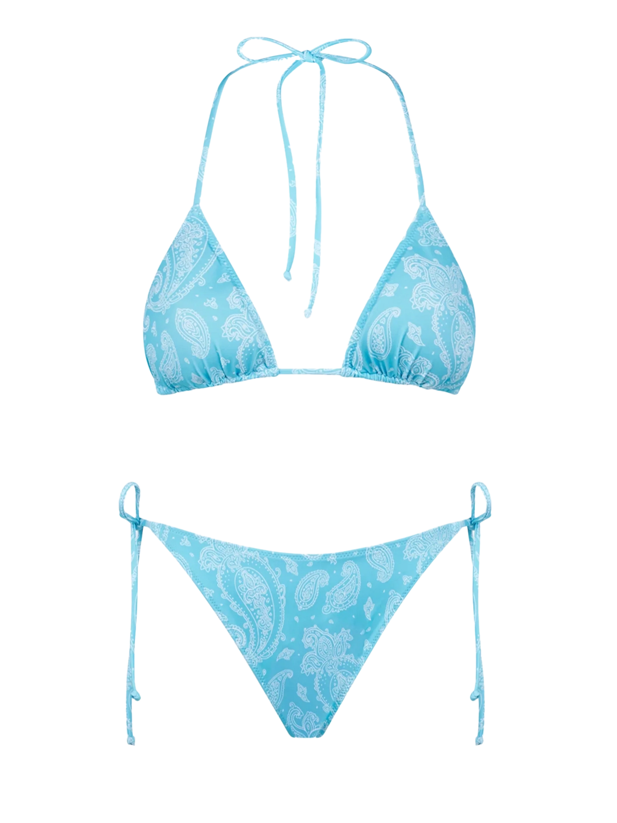 Bikini Leah Virgo triangolo stampa paisley