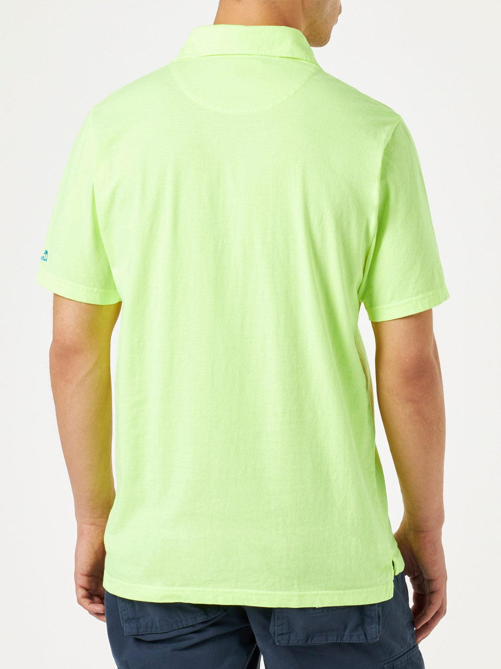 Polo Brighton gialla fluo tinta in capo product image 3