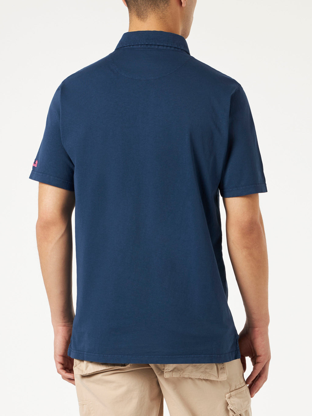 Polo Brighton blu navy tinta in capo product image 3