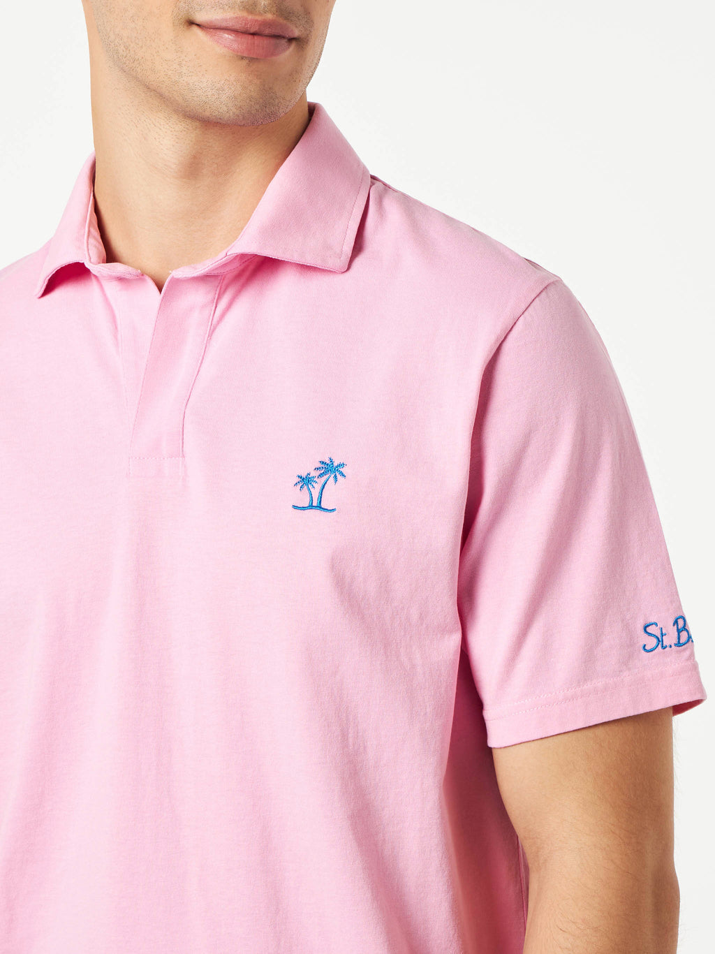Polo Brighton rosa tinta in capo product image 2