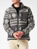 Giacca Keystone in sherpa con motivo nordico product image 1