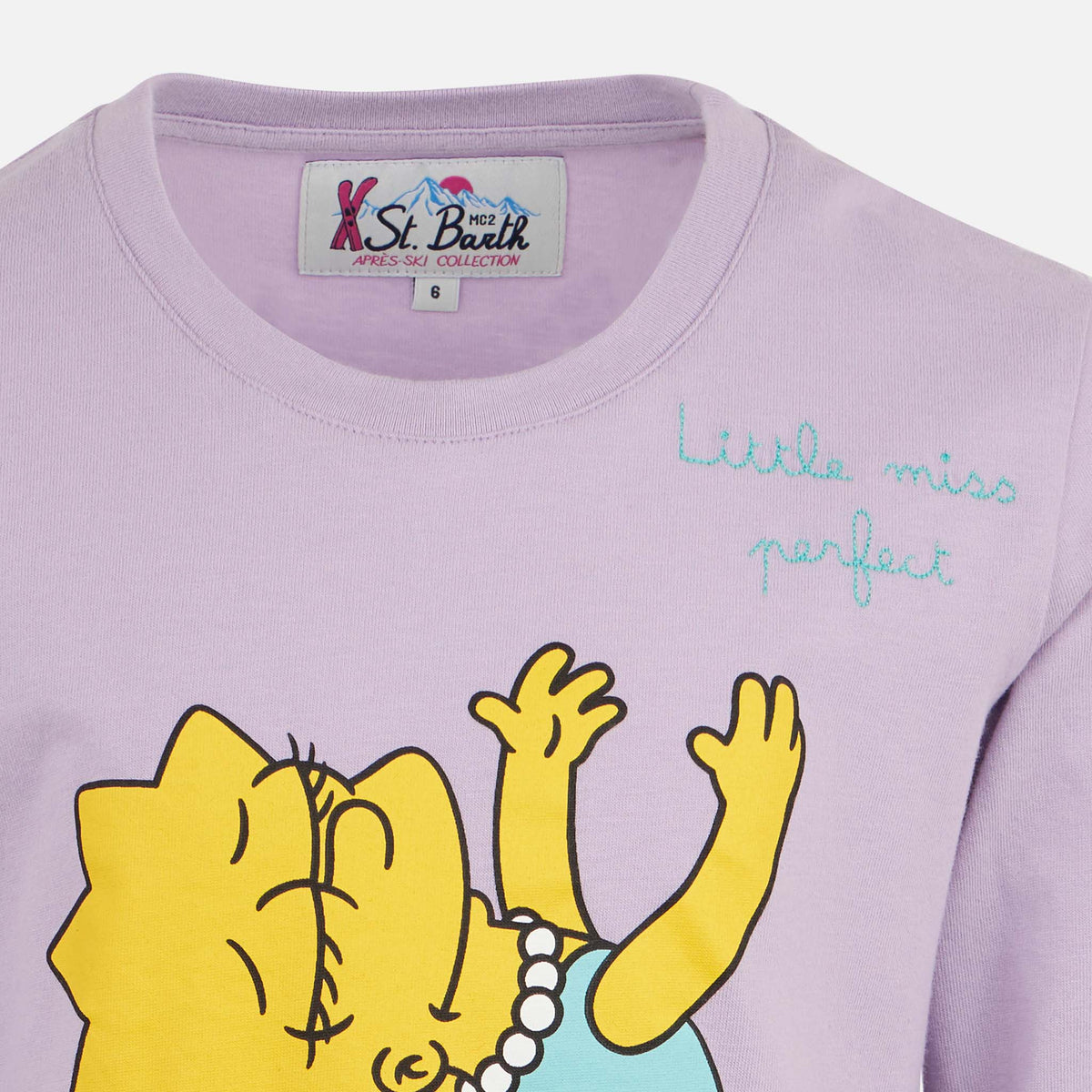 T-shirt Penny lilla a maniche lunghe con stampa Lisa product image 3