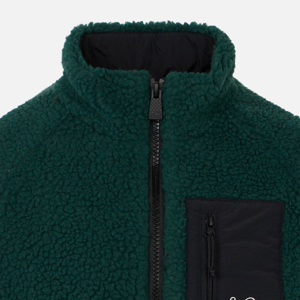 Giacca Keystone Jr verde scuro in sherpa con stampa Snoopy product image 3