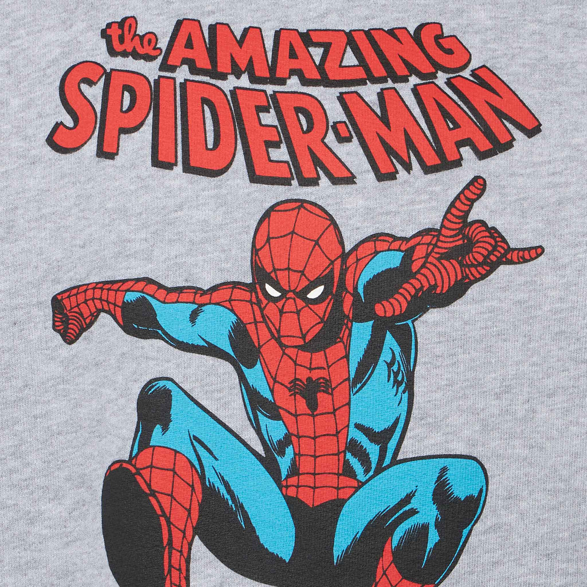 Felpa Hutton grigia con stampa Spiderman | Special Edition product image 2