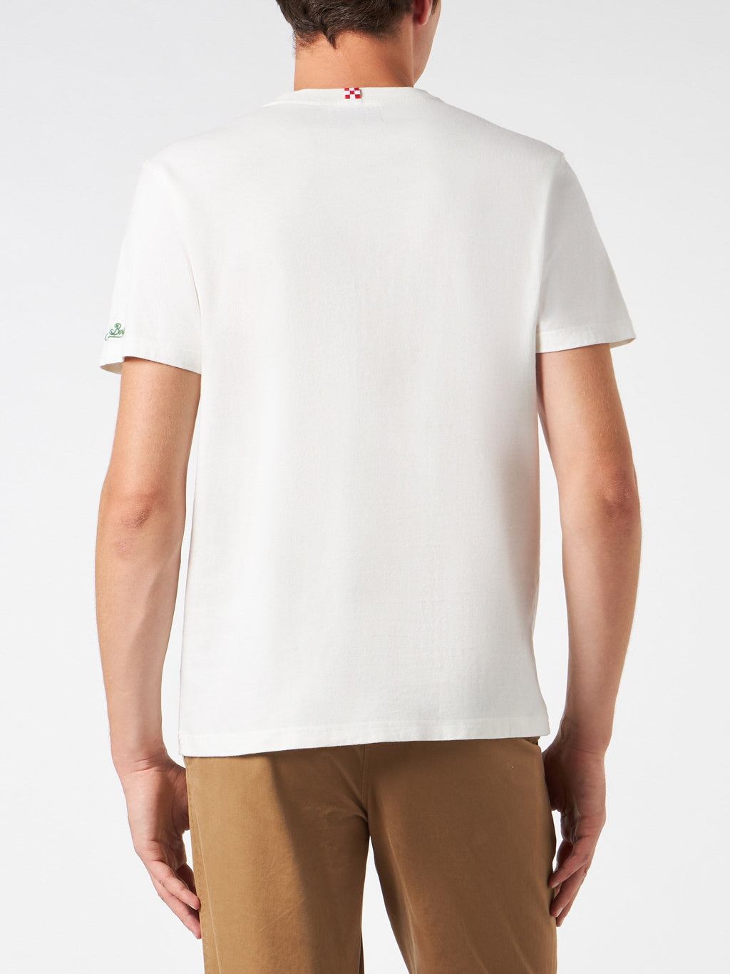 T-shirt Arnott bianco panna con stampa Spritz in Cortina product image 4