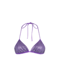 Top bikini Annabelle viola con strass