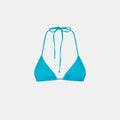 Top bikini a triangolo Leah turchese