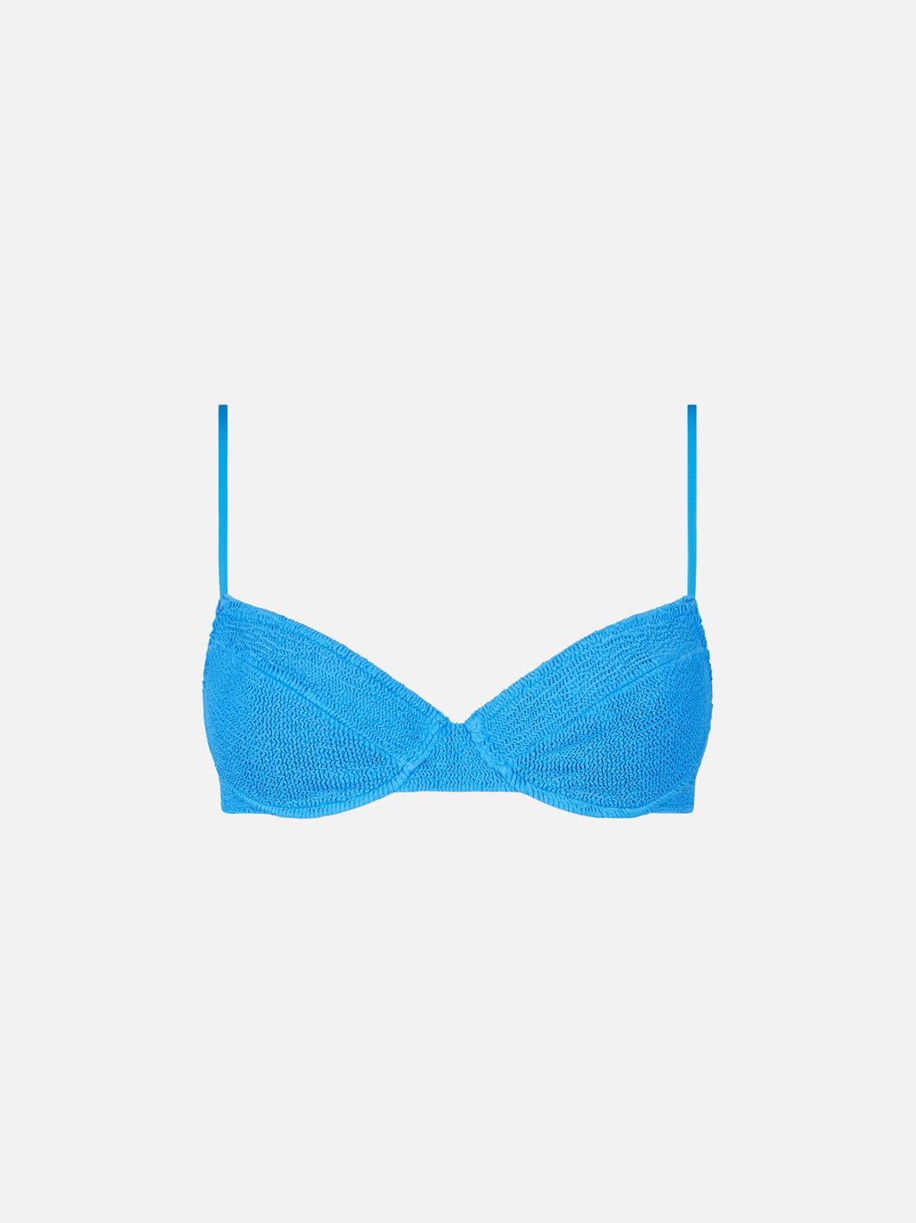 Top bikini Bea bluette con ferretto