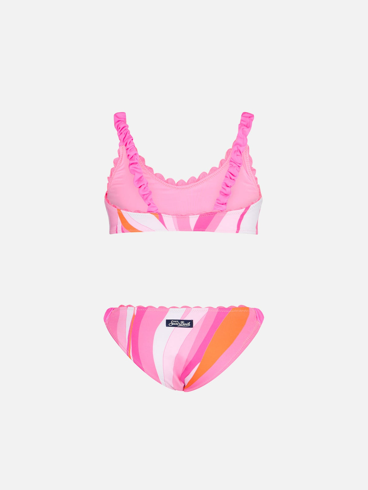 Bikini Kaitlyn con motivo a onde