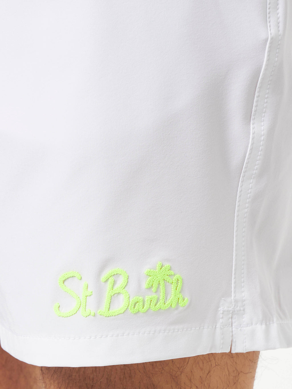 Costume mare Comfort bianco con logo